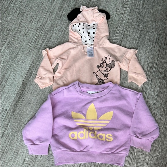 Set of two 3/6 month baby girl pullovers - Picture 1 of 11